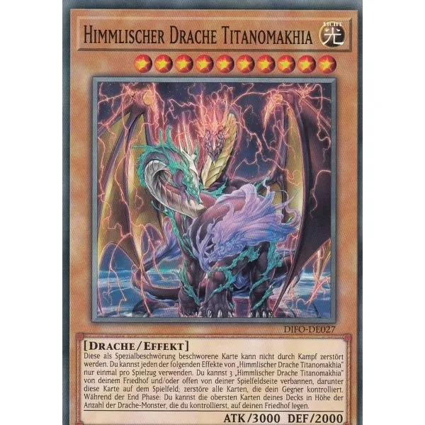 Himmlischer Drache Titanomakhia