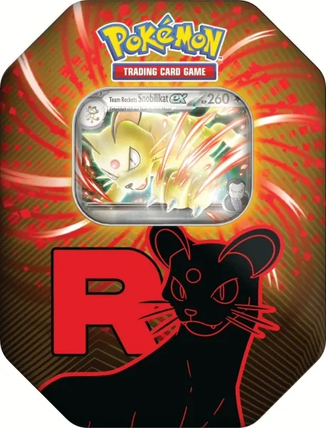 Pokemon Tin Box Team Rockets Snobilikat