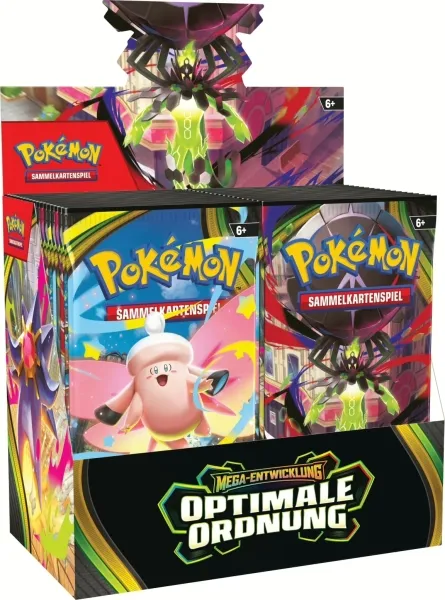 Pokemon Optimale Ordnung Display