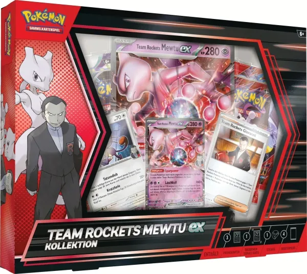 Pokemon Team Rockets Mewtu-ex Kollektion