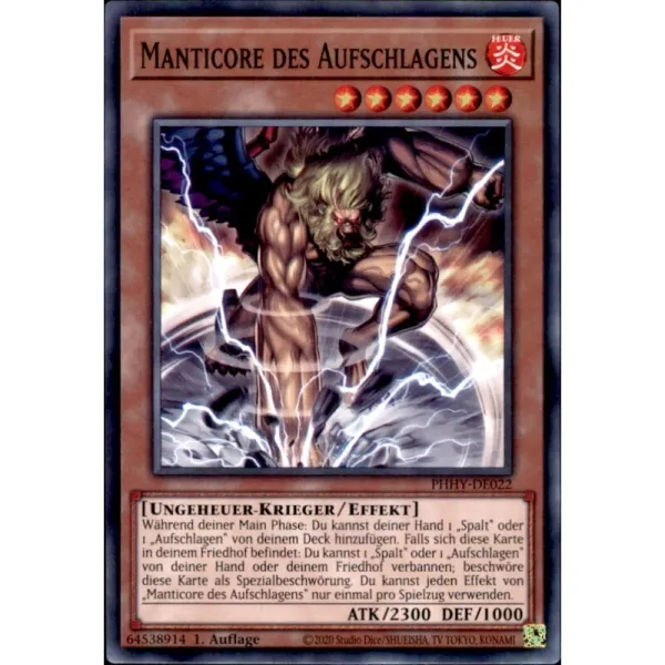 Manticore des Aufschlagens - PHHY-DE022