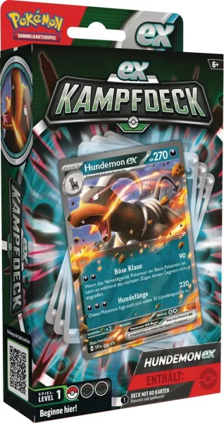 Pokemon Kampfdeck Hundemon-EX