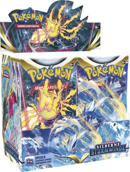 Pokemon Silberne Sturmwinde Display Pokemon Silberne Sturmwinde Display