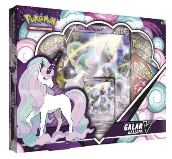 Pokemon Galar-Gallopa V Box