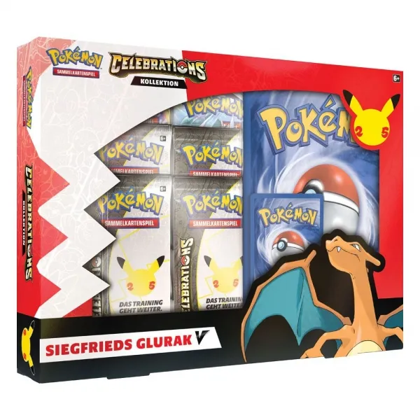 Pokemon Siegfrieds Glurak-V Kollektion