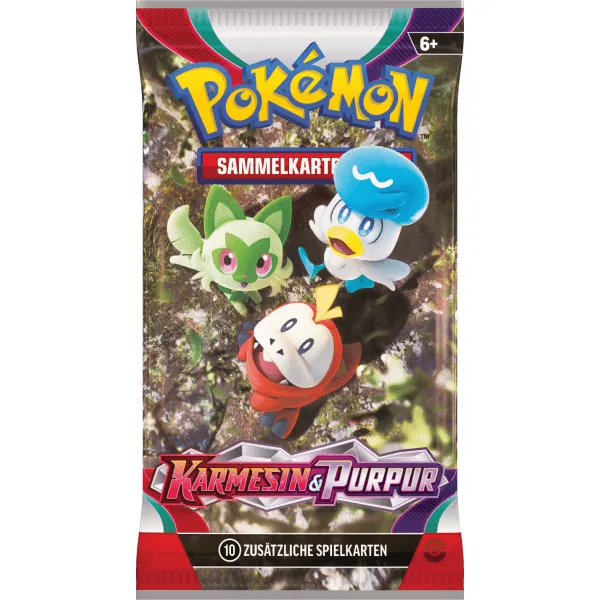 Pokemon Karmesin & Purpur Booster 1