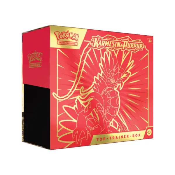 Pokémon Top Trainer Box Karmesin & Purpur Koraidon