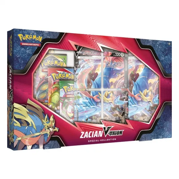 Pokemon Zacian-V Spezial Kollektion