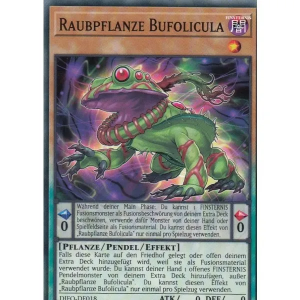 Raubpflanze Bufolicula