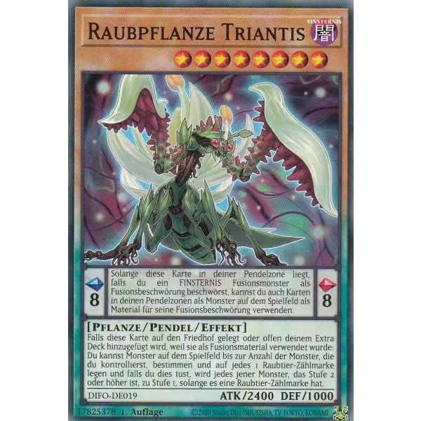 Raubpflanze Triantis