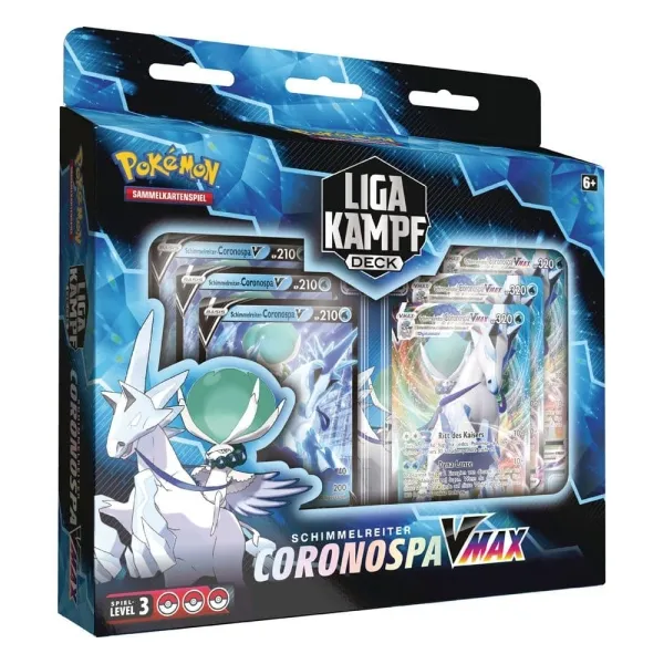 Pokemon Liga-Kampfdeck Schimmelreiter Coronospa VMAX Pokemon Liga-Kampfdeck Schimmelreiter Coronospa VMAX