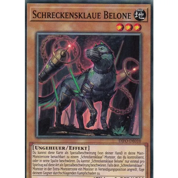 Schreckensklaue Belone