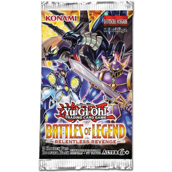 Yugioh Booster Battles of Legend Relentless Revenge