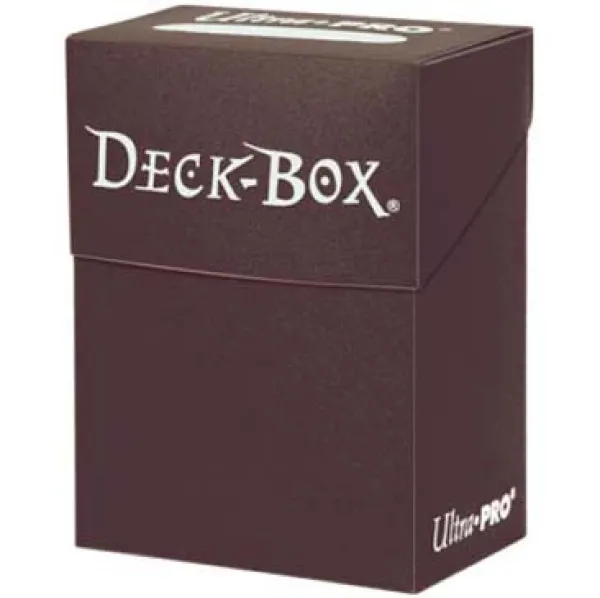Ultra Pro Deck Box in der Farbe Braun vom Hersteller Ultra Pro Ultra Pro Deck Box in der Farbe Braun vom Hersteller Ultra Pro