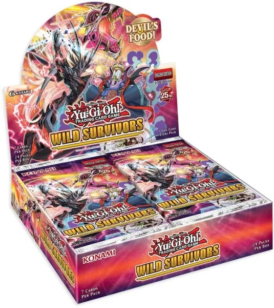 Yugioh Booster Display Wild Survivors