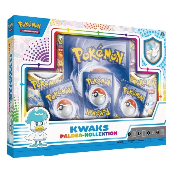 Pokemon Kwaks Paldea-Kollektion