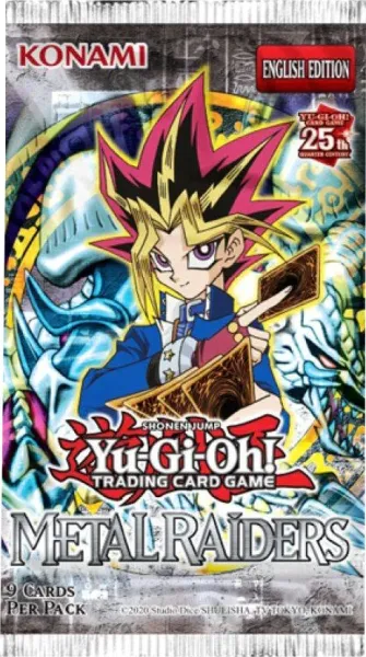 Yugioh Booster Pack Metal Raiders