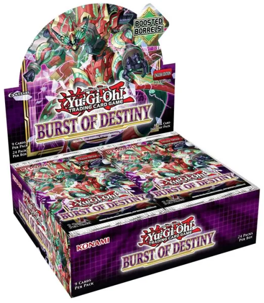 Yugioh Booster Display Burst of Destiny